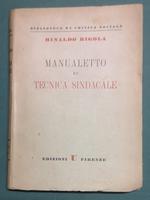 <strong>Manualetto di tecnica sindacale.</strong>
