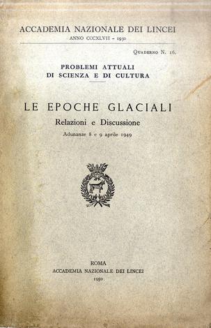 <strong>Le Epoche Glaciali</strong>