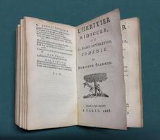 <strong>(Oeuvres de M. Scarron:) Le Jodelet, ou M. valet . Comédie. - Le Jodelet, duelliste. Comédie. - L'Heritier ridicule, ou la dame intéressée, comédie.</strong>