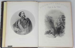 Piedmont and Italy from the Alps to the Tiber. Illustrated in a series of views taken on the spot. With a descriptive and historical narrative, by D. Costello. In two volumes.