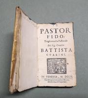 <strong>Il Pastor Fido, tragicomedia pastorale.</strong>
