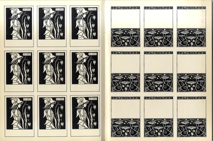 <strong>Aubrey Beardsley Bookplates: 122 Ready to Use Plates</strong> With Adhesive Backs.