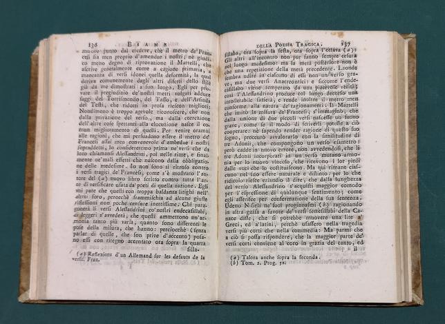 <strong>Paragone della poesia tragica d'Italia con quella di Francia, </strong>e sua difesa, con l'apologia di Sofocle. 