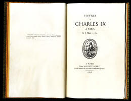 ENTREE DE CHARLES IX A PARIS LE 6 MARS 1571