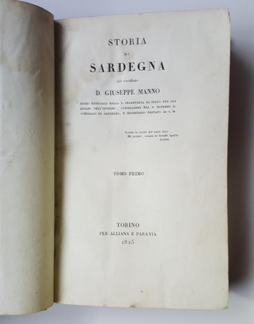 <strong>Storia di Sardegna.</strong>