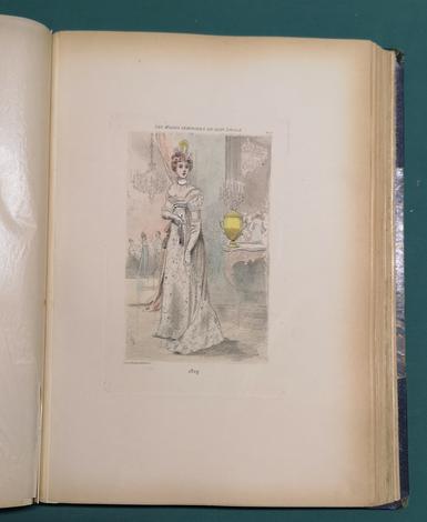 <strong>Les Modes féminines du XIX siècle interprétées en cent pointes-sèches aquarellées au pinceau. 1801-1850.</strong>