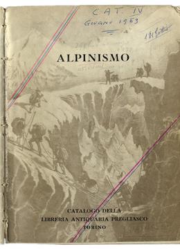 Il primo catalogo monografico e l’amore per la Montagna (1963)
