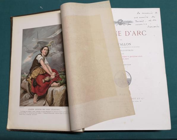 <strong>Jeanne d'Arc. </strong>Edition illustré d'après des monuments de l'art depuis le quinzième siècle jusqu'à nos jours. 