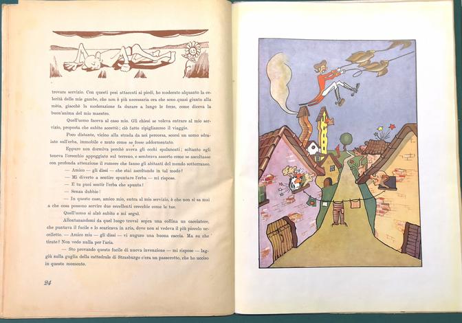 <strong>Le avventure del Barone di Munchausen. </strong>Riduzione per Bambini Illustrata da W. Boris.