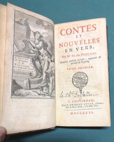 <strong>Contes et Nouvelles en vers. Nouvelle édition corrigée, augmentée & enrichie de Figures.</strong>