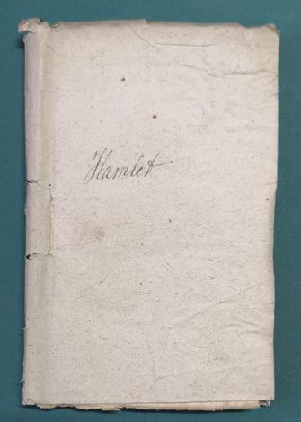 <strong>Hamlet, A Tragedy; by William Shakspeare.</strong> The only edition existing which is faithfully marked with the stage business and stage directions as it is performed at the Theatres Royal. 
