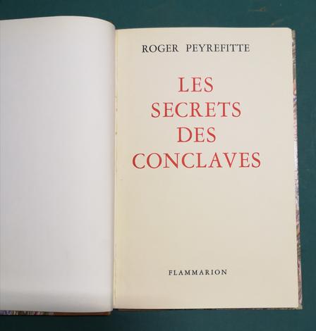 <strong>Les secrets des conclaves.</strong>