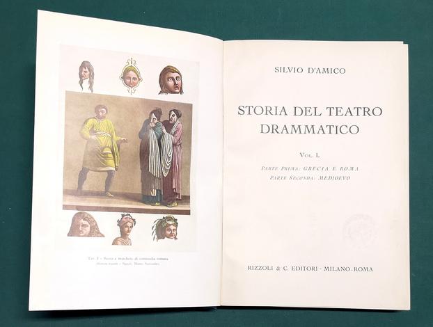 <strong>Storia del Teatro drammatico.</strong>