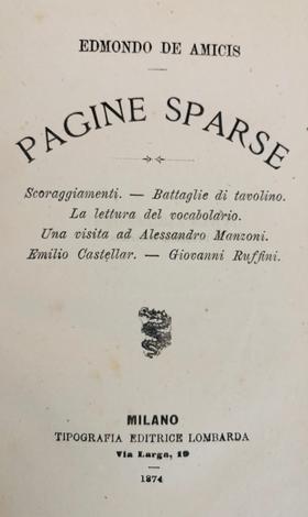 <strong>Pagine Sparse.</strong>