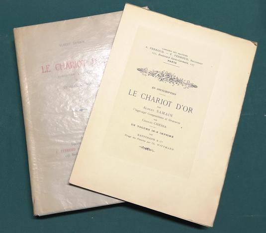 <strong>Le Chariot d’Or. Compositions et gravures de Charles Chessa.</strong>